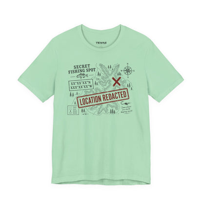 Secret Fishing Spot — Unisex Cotton Tee