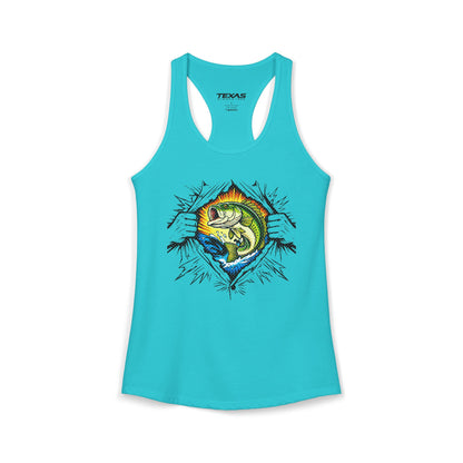 Fishing Is My Superpower — Women’s Racerback Tank