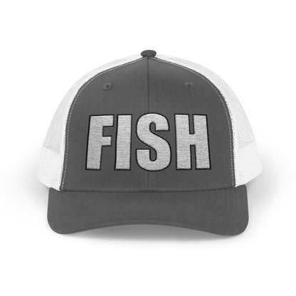FISH — Embroidered Baseball Cap