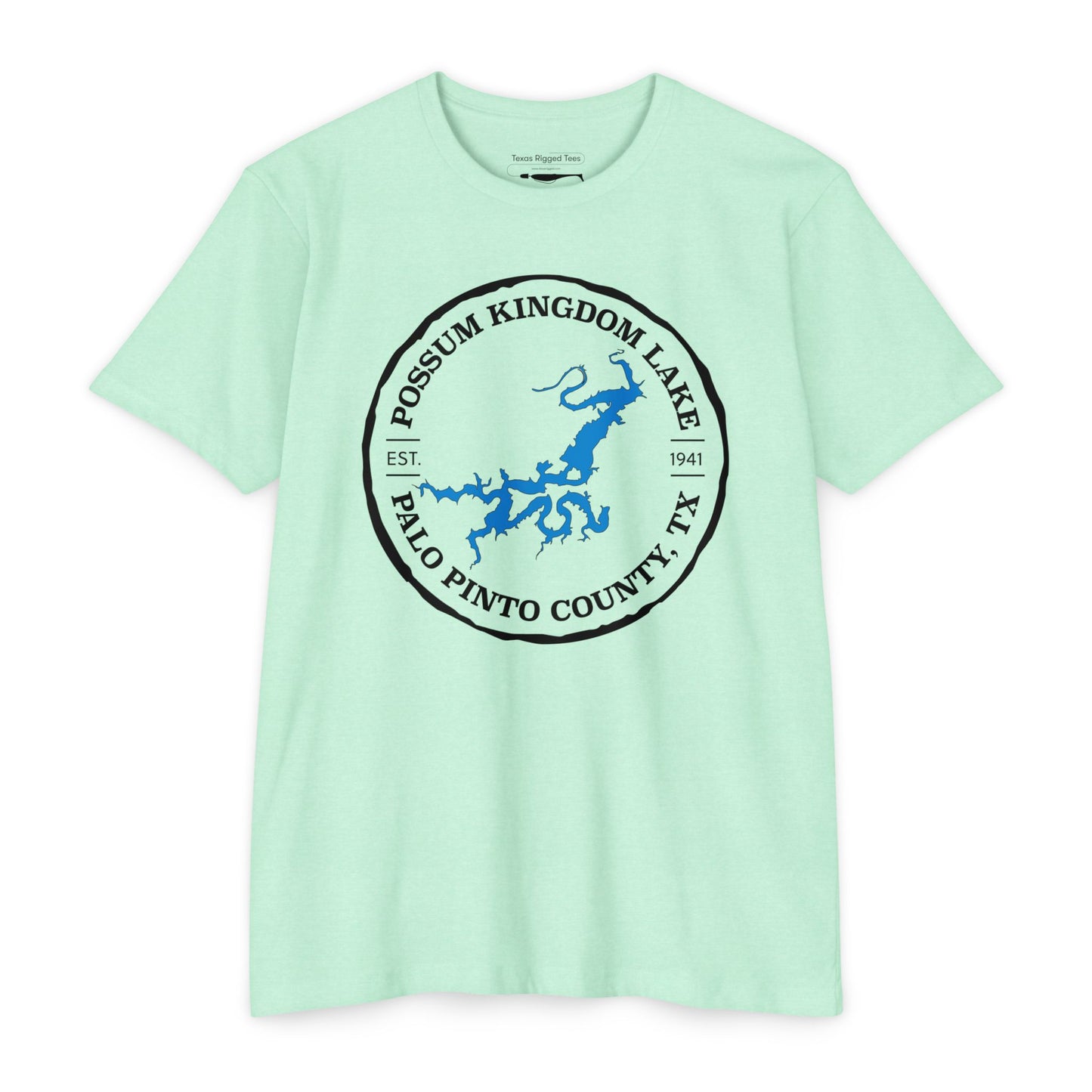 Possum Kingdom Lake — Unisex Cotton-Poly Blend T-Shirt