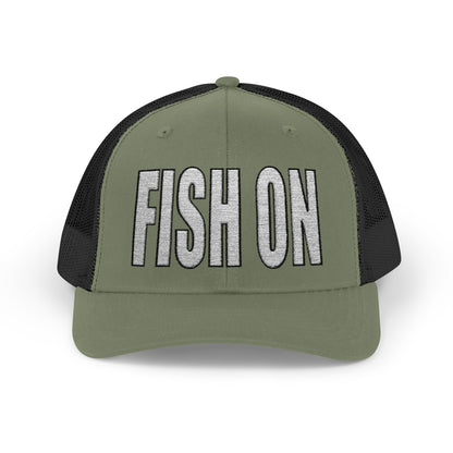 FISH ON — Embroidered Baseball Cap