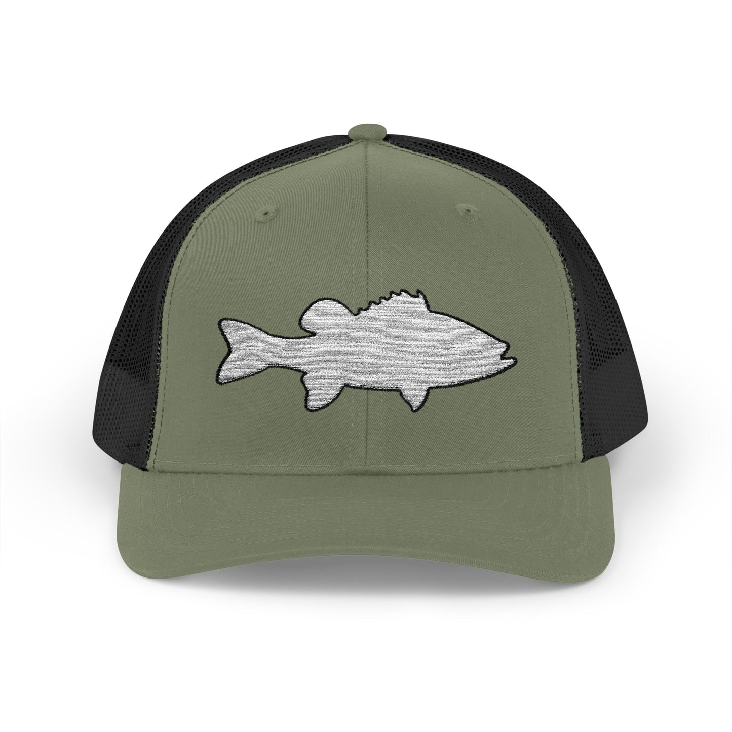 Bass Silhouette — Embroidered Baseball Cap