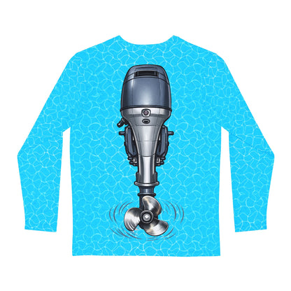 Outboard Motor — Unisex Long Sleeve  (SPF 50+)
