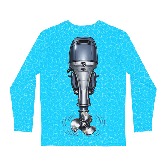 Outboard Motor — Unisex Long Sleeve  (SPF 50+)