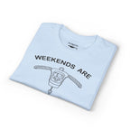 Weekends Are for Weigh-Ins — Unisex DryBlend® T-Shirt