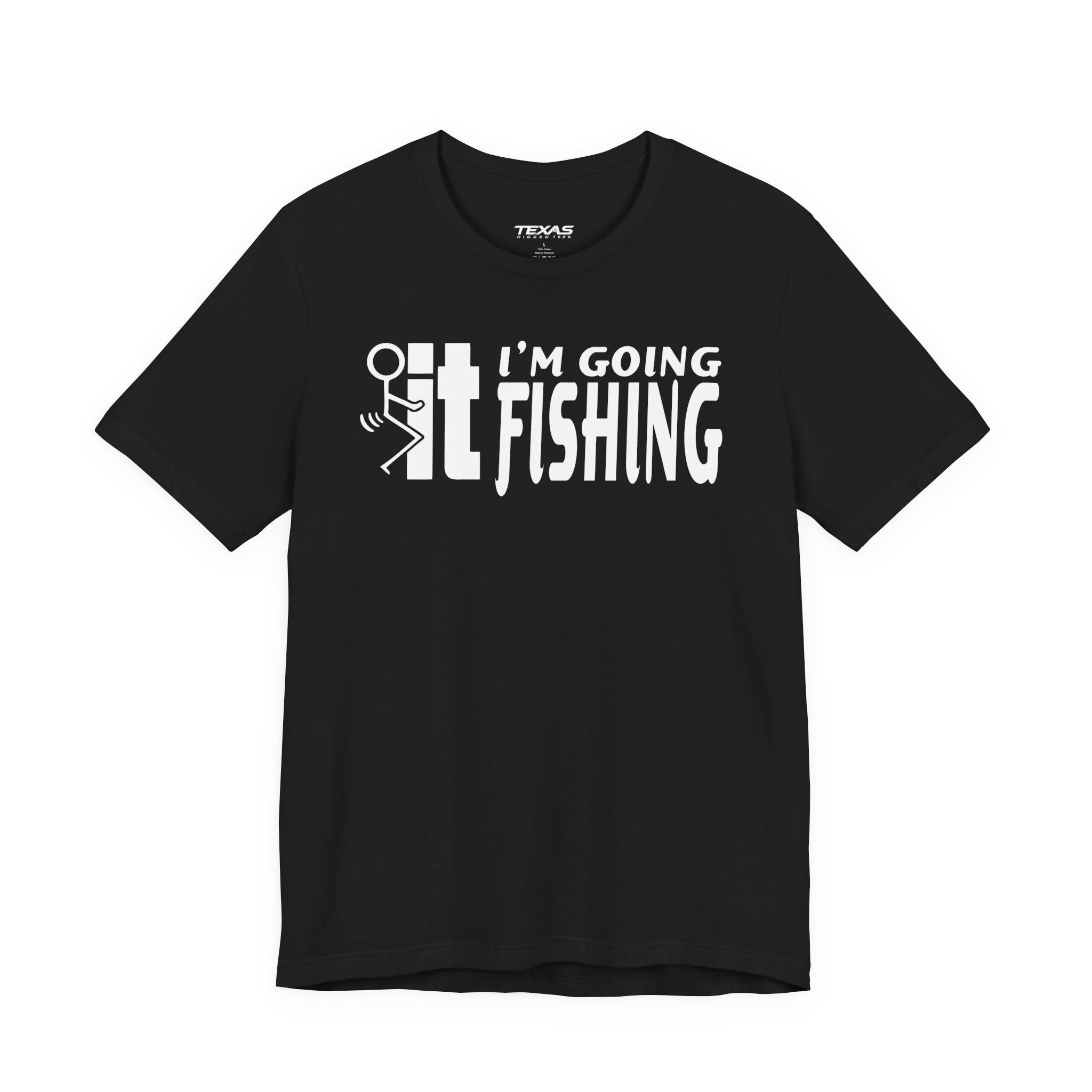 F-It, I’m Going Fishing — Unisex Cotton Tee