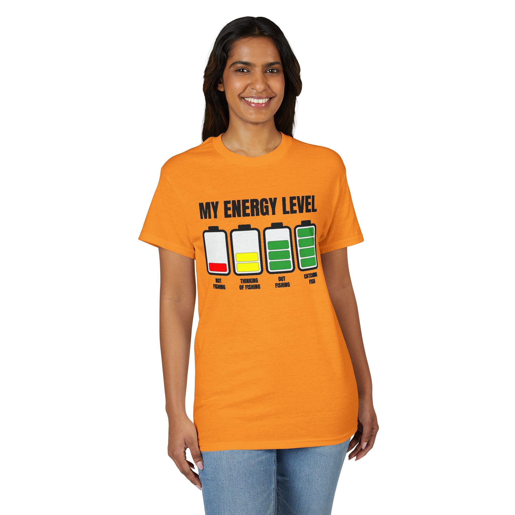 My Energy Level — Unisex DryBlend® T-Shirt