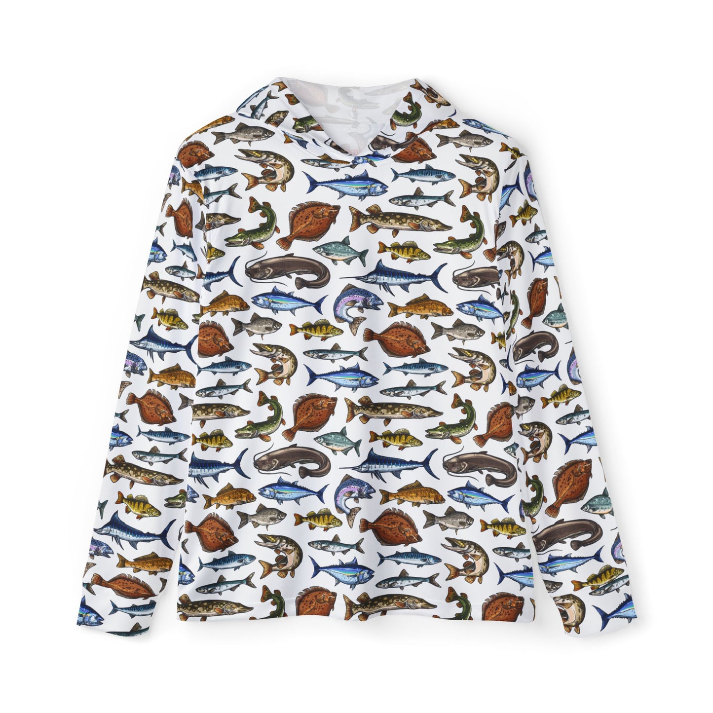 Ocean Fish – Unisex Fishing Pullover Hoodie (SPF 50+)