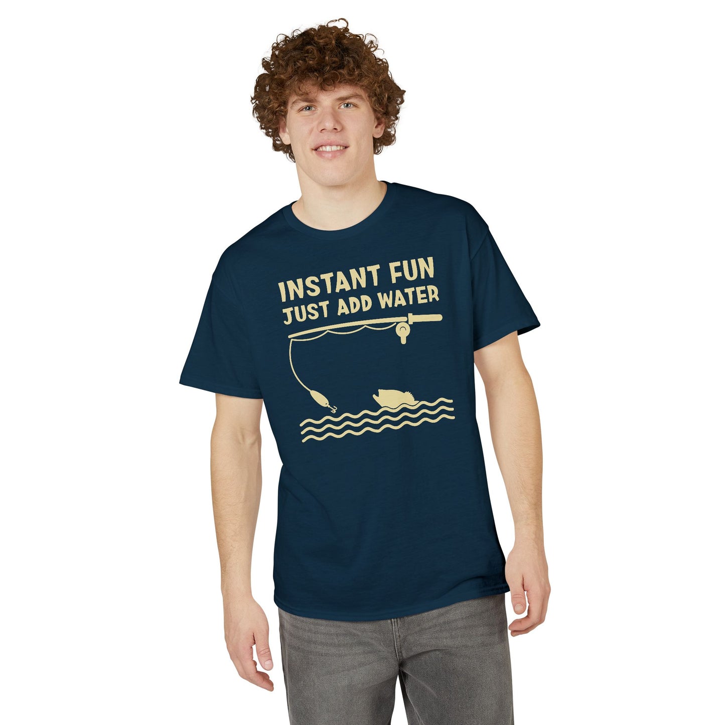 Instant Fun, Just Add Water — Unisex DryBlend® T-Shirt
