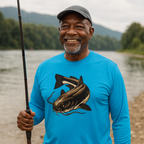 Mean Ol’ Catfish — Unisex Long Sleeve T-Shirt