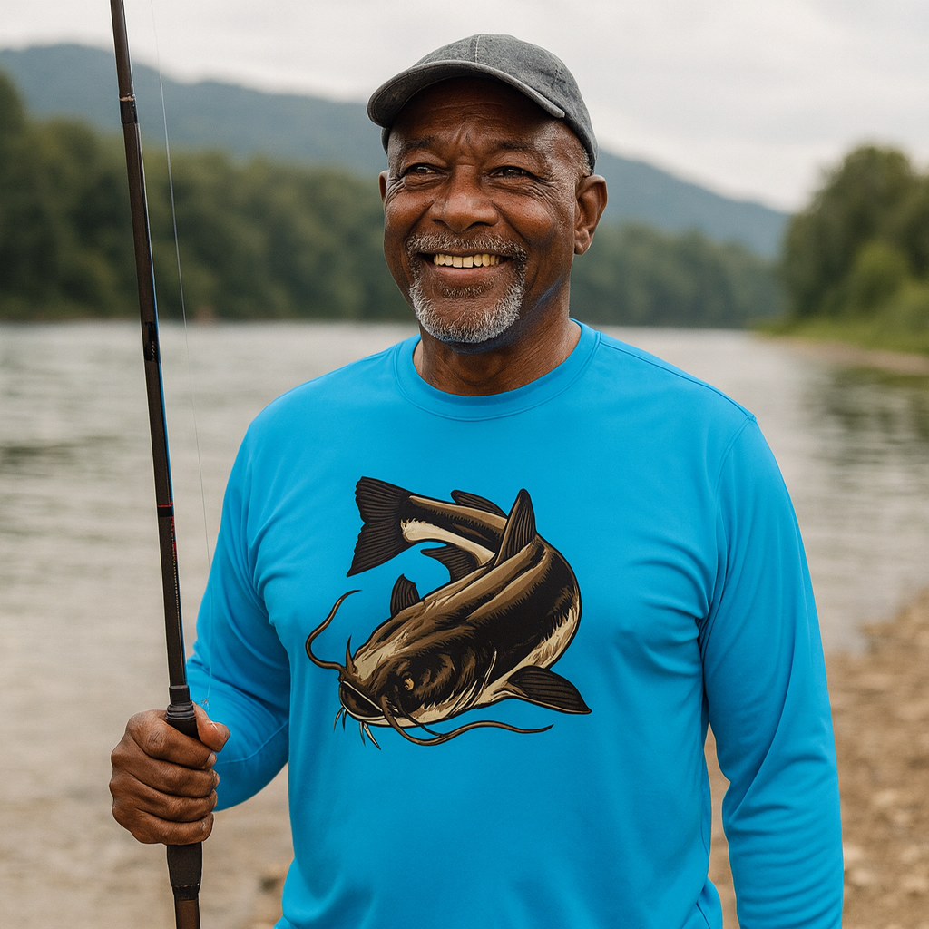 Mean Ol’ Catfish — Unisex Long Sleeve T-Shirt