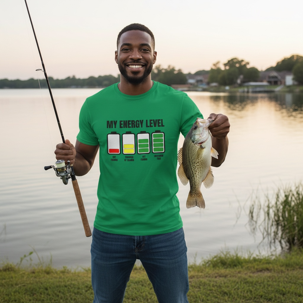 My Energy Level — Unisex DryBlend® T-Shirt