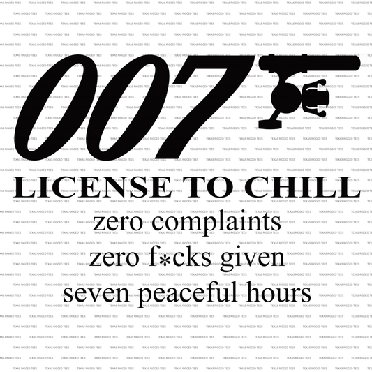 007 License to Chill — Digital Download