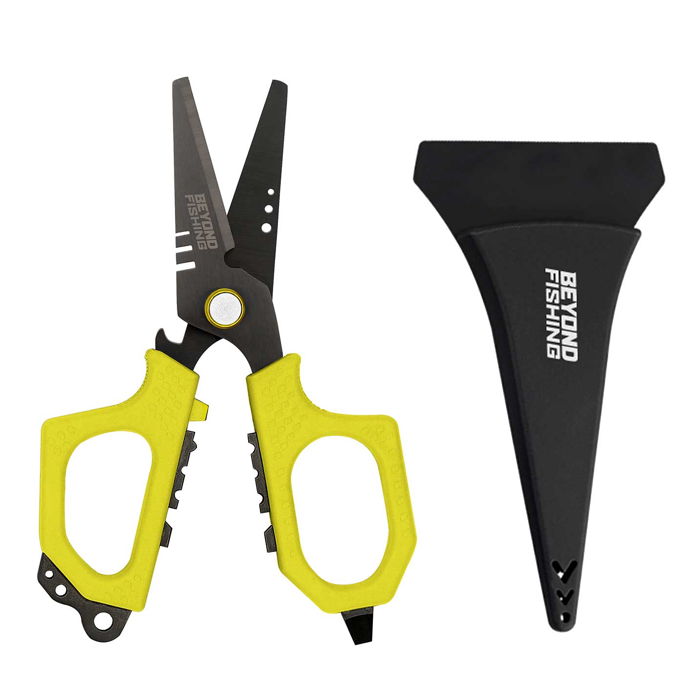 Beyond Fishing 6.5" Pro Shears - Premium Braid Cutting Scissors